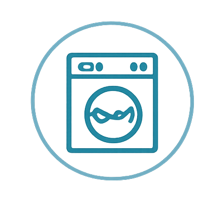 Neatly folded laundry — WashPro wash and fold service Maryland DC Virginia